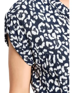NIC+ZOE Leopard Sketch Sonni Dress Women's