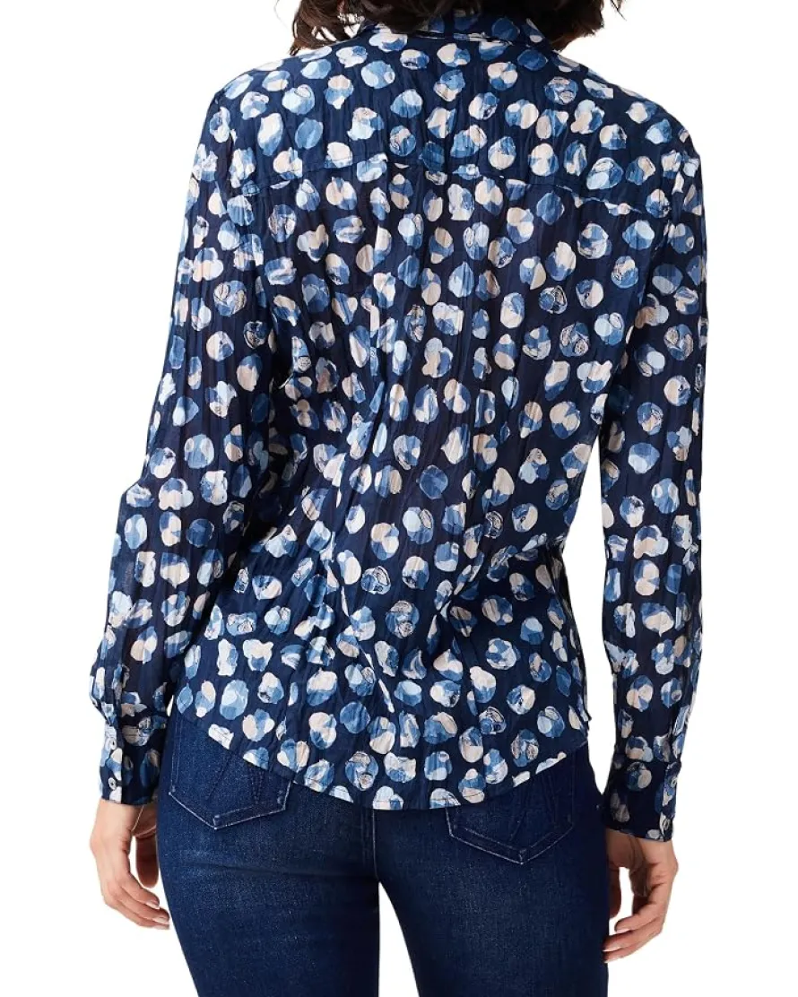 NIC+ZOE Many Moons Crinkle Shirt Women's