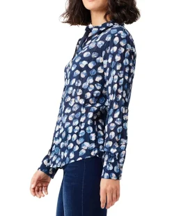 NIC+ZOE Many Moons Crinkle Shirt Women's