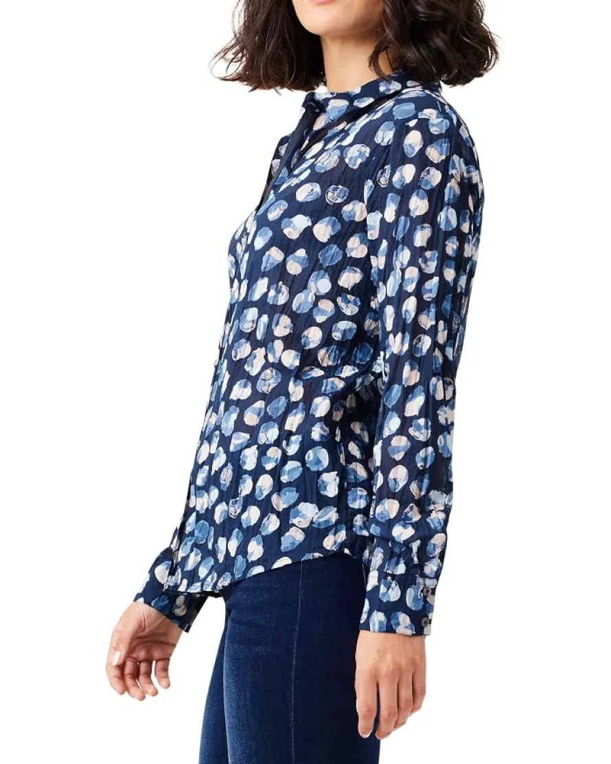 NIC+ZOE Many Moons Crinkle Shirt Women's