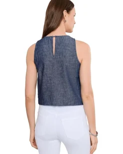 NIC+ZOE NZ by NIC+ZOE Chambray Mix Stevie Tank Women's
