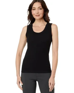 NIC+ZOE Perfect Knit Rib Scoop Tank Women's