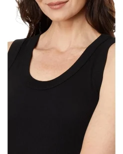 NIC+ZOE Perfect Knit Rib Scoop Tank Women's
