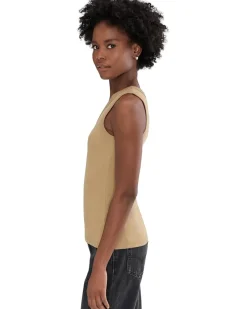 NIC+ZOE Perfect Knit Rib Scoop Tank Women's