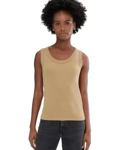 NIC+ZOE Perfect Knit Rib Scoop Tank Women's