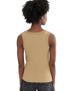 NIC+ZOE Perfect Knit Rib Scoop Tank Women's