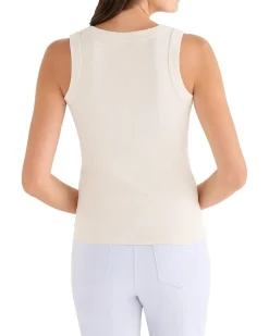 NIC+ZOE Perfect Knit Rib Scoop Tank Women's