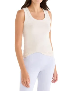 NIC+ZOE Perfect Knit Rib Scoop Tank Women's