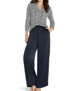 NIC+ZOE Petite Geo Toss Knit Top Women's
