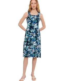 NIC+ZOE Petite Giverny Knit Blanche Dress Women's