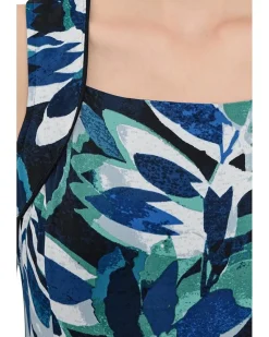 NIC+ZOE Petite Giverny Knit Blanche Dress Women's