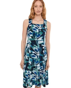 NIC+ZOE Petite Giverny Knit Blanche Dress Women's