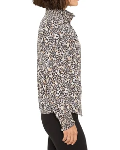 NIC+ZOE Petite Little Leopard Top Women's