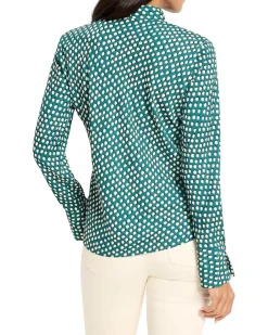 NIC+ZOE Petite Shadow Dot Top Women's