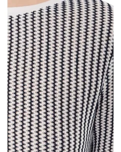 NIC+ZOE Petite Zigzag Knit Top Women's