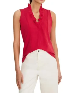 NIC+ZOE Ruffled Around Tank Women's
