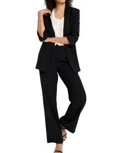 NIC+ZOE Satin Chiffon Jacket Layer Women's