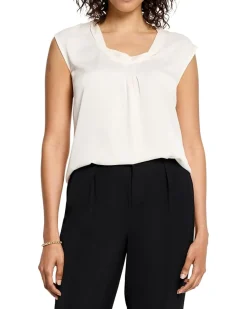 NIC+ZOE Satin Chiffon Jacket Layer Women's