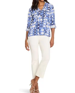 NIC+ZOE Shibori Stone Shirt Women's