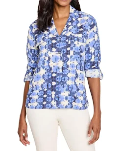 NIC+ZOE Shibori Stone Shirt Women's