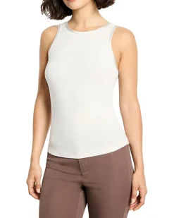 NIC+ZOE Trimmed Perfect Knit Ribbed Tank Women's