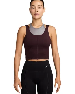 Nike One Fitted Dri-FIT Cropped Tank Top Women's