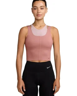 Nike One Fitted Dri-FIT Cropped Tank Top Women's