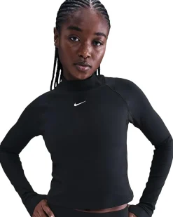 Nike Pro Dri-FIT Warm Long Sleeve Grid Graphic Top Women's