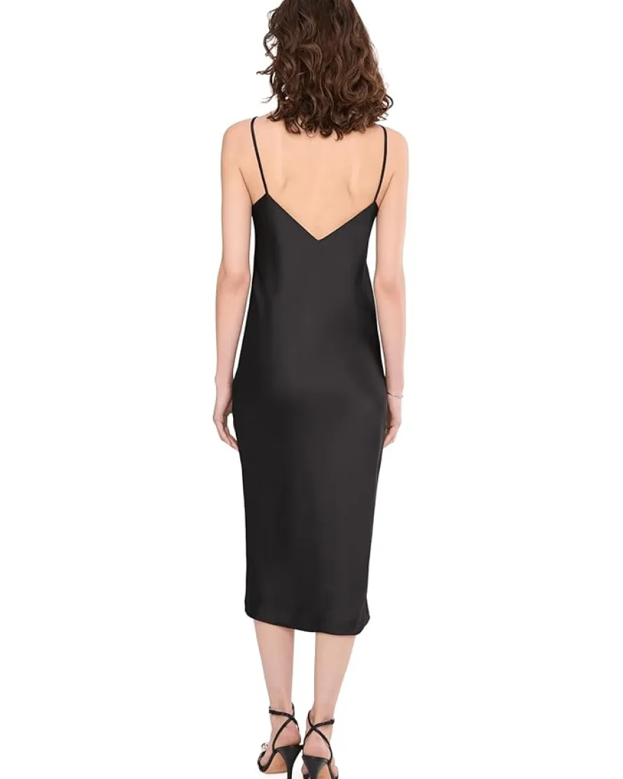 Norma Kamali Bias Slip Dress To Midcalf Women's