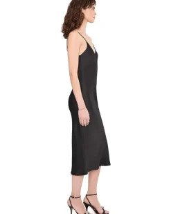 Norma Kamali Bias Slip Dress To Midcalf Women's