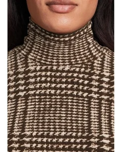 Norma Kamali Long Sleeve Turtleneck Pickleball Dress Women's