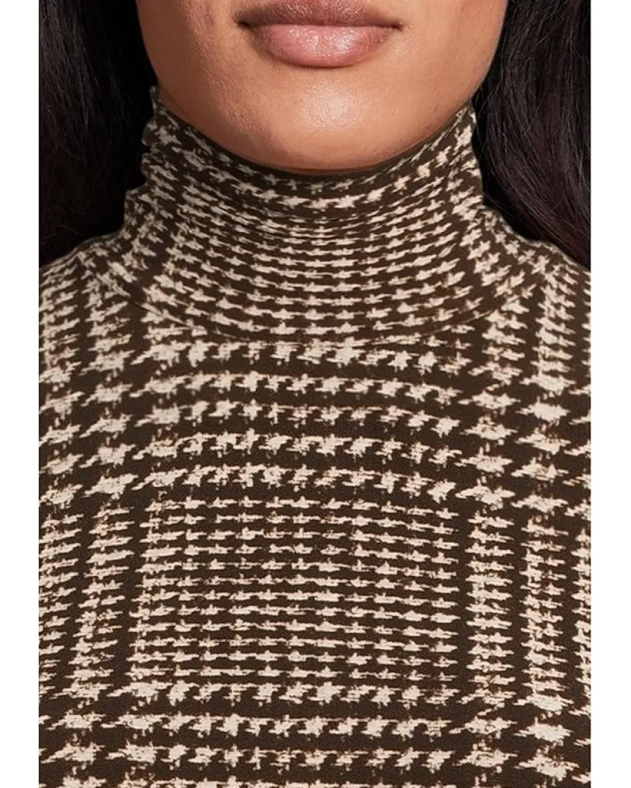 Norma Kamali Long Sleeve Turtleneck Pickleball Dress Women's