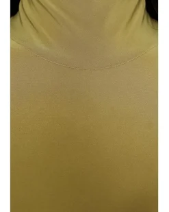 Norma Kamali Long Sleeve Turtle Bodysuit Women's