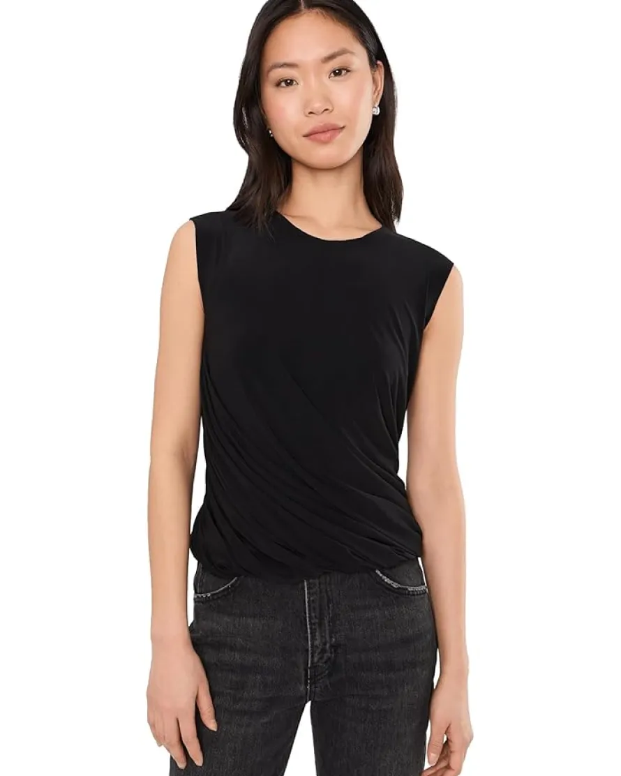 Norma Kamali Sleeveless Twist Top Women's