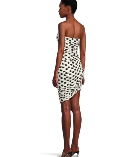 Norma Kamali Strapless Diana Mini Dress Women's