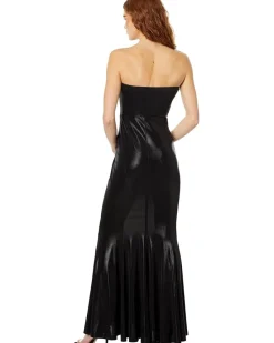 Norma Kamali Strapless Fishtail Gown Women's