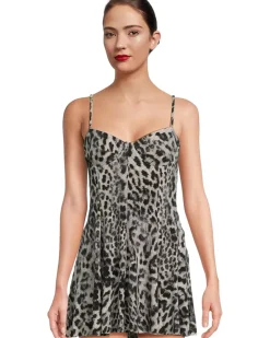Norma Kamali Underwire Pickleball Dress Women's