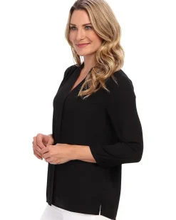 NYDJ Blouse w/ Pleated Back Women's