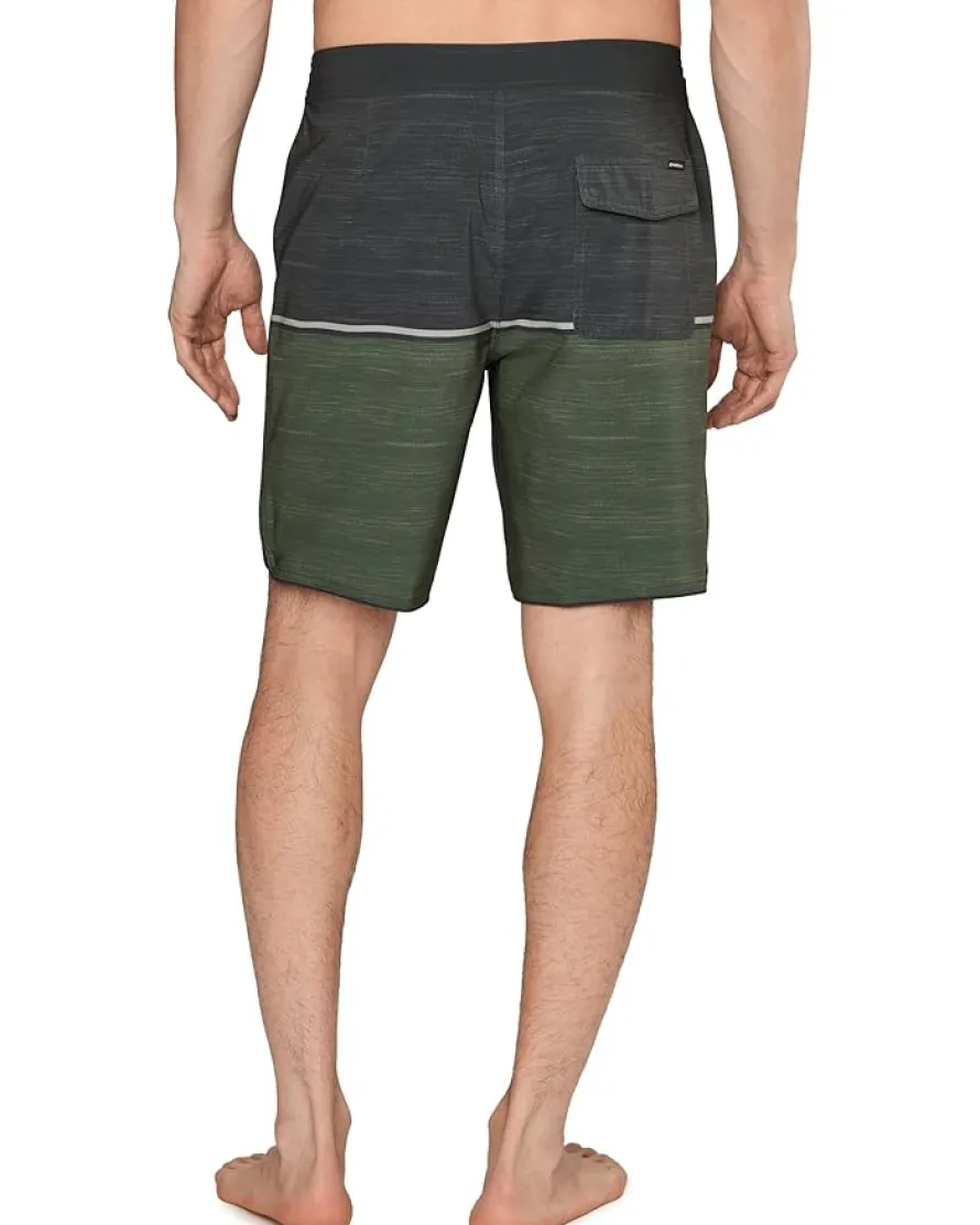 O'Neill Hyperfreak Mysto Block Scallop 19'' Boardshorts Men's