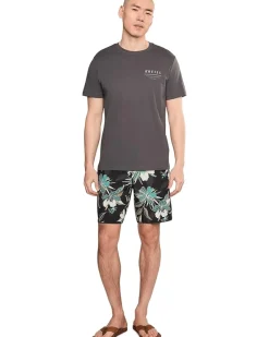 O'Neill Hyperfreak Mysto Scallop 19'' Boardshorts Men's