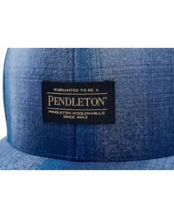 Pendleton Plaid Flat Brim Hat