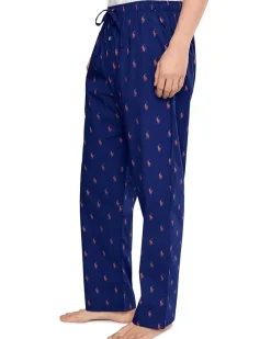 Polo Ralph Lauren All Over Pony Player Woven Sleepwear Pants Men's