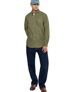 Polo Ralph Lauren Classic Fit Long Sleeve Garment Dyed Oxford Shirt Men's