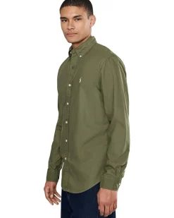 Polo Ralph Lauren Classic Fit Long Sleeve Garment Dyed Oxford Shirt Men's