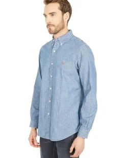 Polo Ralph Lauren Classic Fit Indigo Chambray Shirt Men's