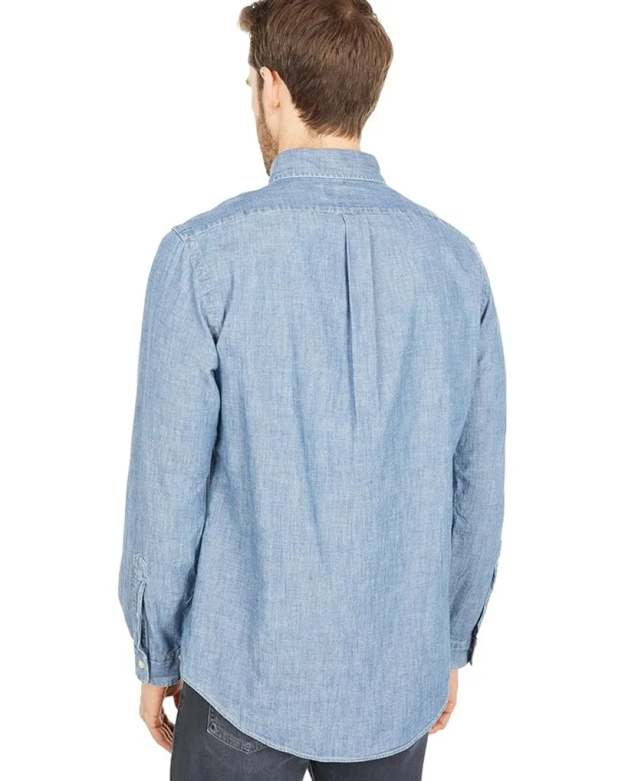 Polo Ralph Lauren Classic Fit Indigo Chambray Shirt Men's