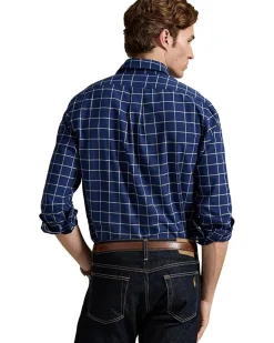 Polo Ralph Lauren Classic Fit Windowpane Oxford Shirt Men's