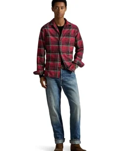 Polo Ralph Lauren Classic Fit Plaid Performance Camp Shirt Men's