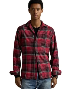 Polo Ralph Lauren Classic Fit Plaid Performance Camp Shirt Men's