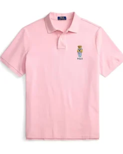 Polo Ralph Lauren Classic Fit Polo Bear Mesh Polo Shirt Men's